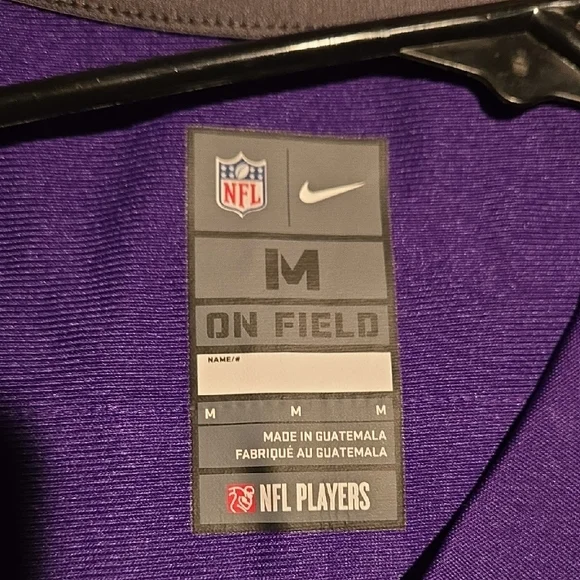 Nike Kids Purple Vikings Jersey - Picture 2 of 4